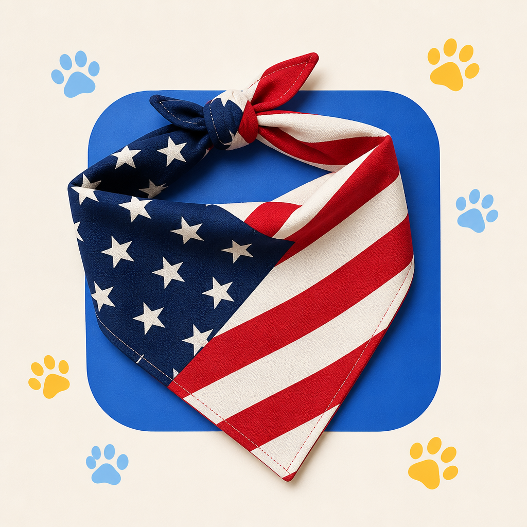 USA Doggie Bandana